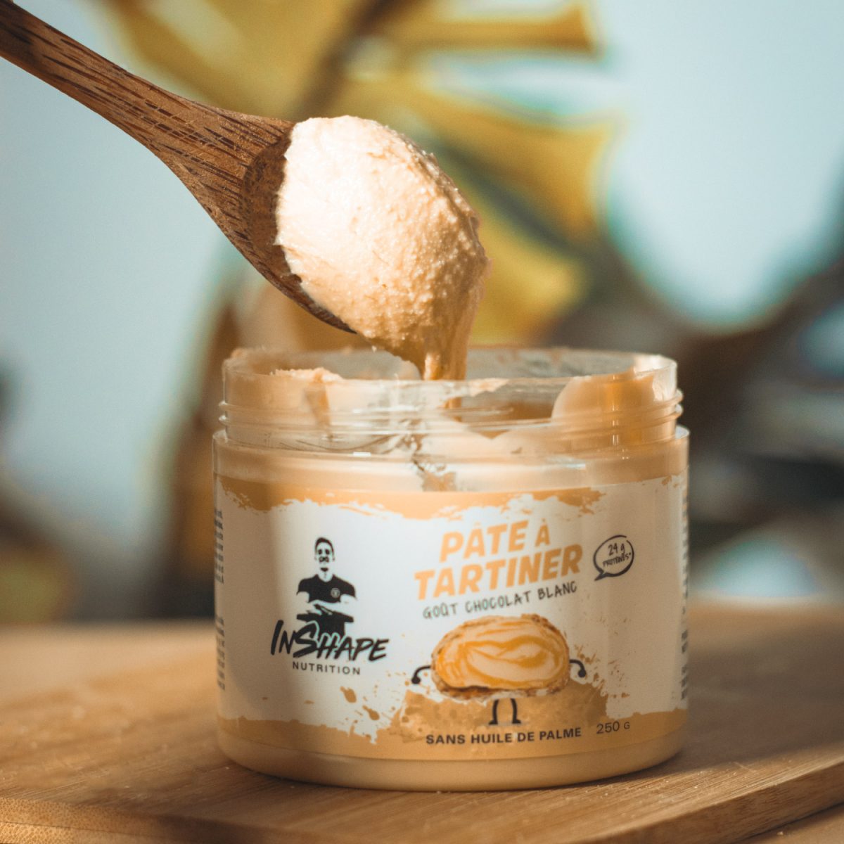 Pâte à tartiner goût chocolat blanc (Pack de 2)