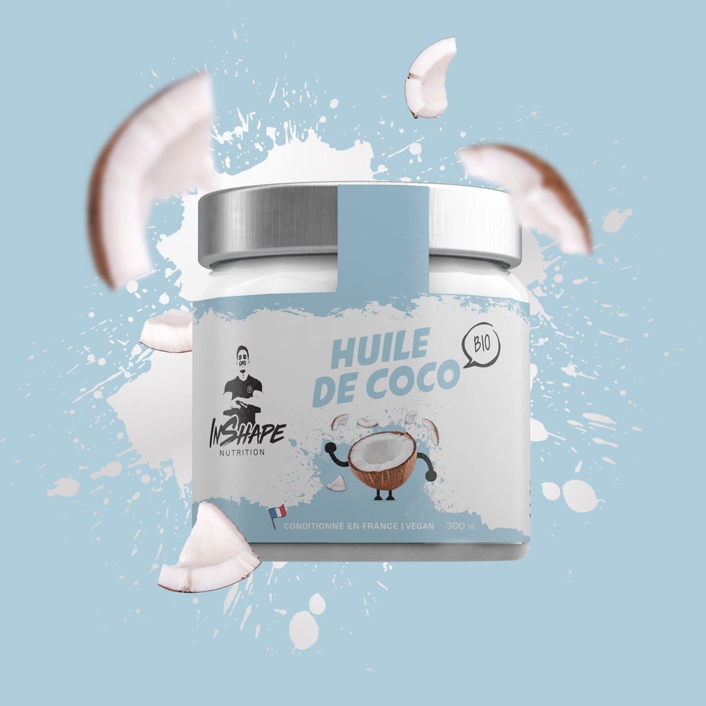 Huile de coco bio (Pack de 3)