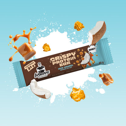 Crispy Protein Bar 64g (Boite de 10)