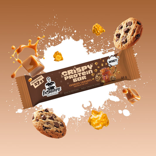 Crispy Protein Bar 64g (Boite de 10)