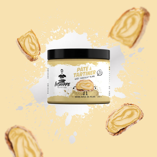 Pâte à tartiner goût chocolat blanc (Pack de 2)